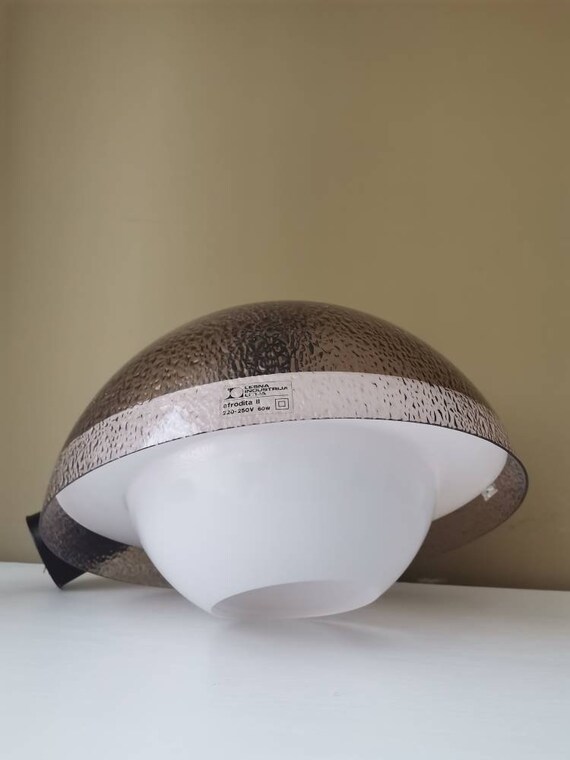 ペンダントランプ 70年代 ミッドセンチュリー 昭和レトロ 照明器具 70 年代のヴィンテージ プラスチック ペンダント ランプ