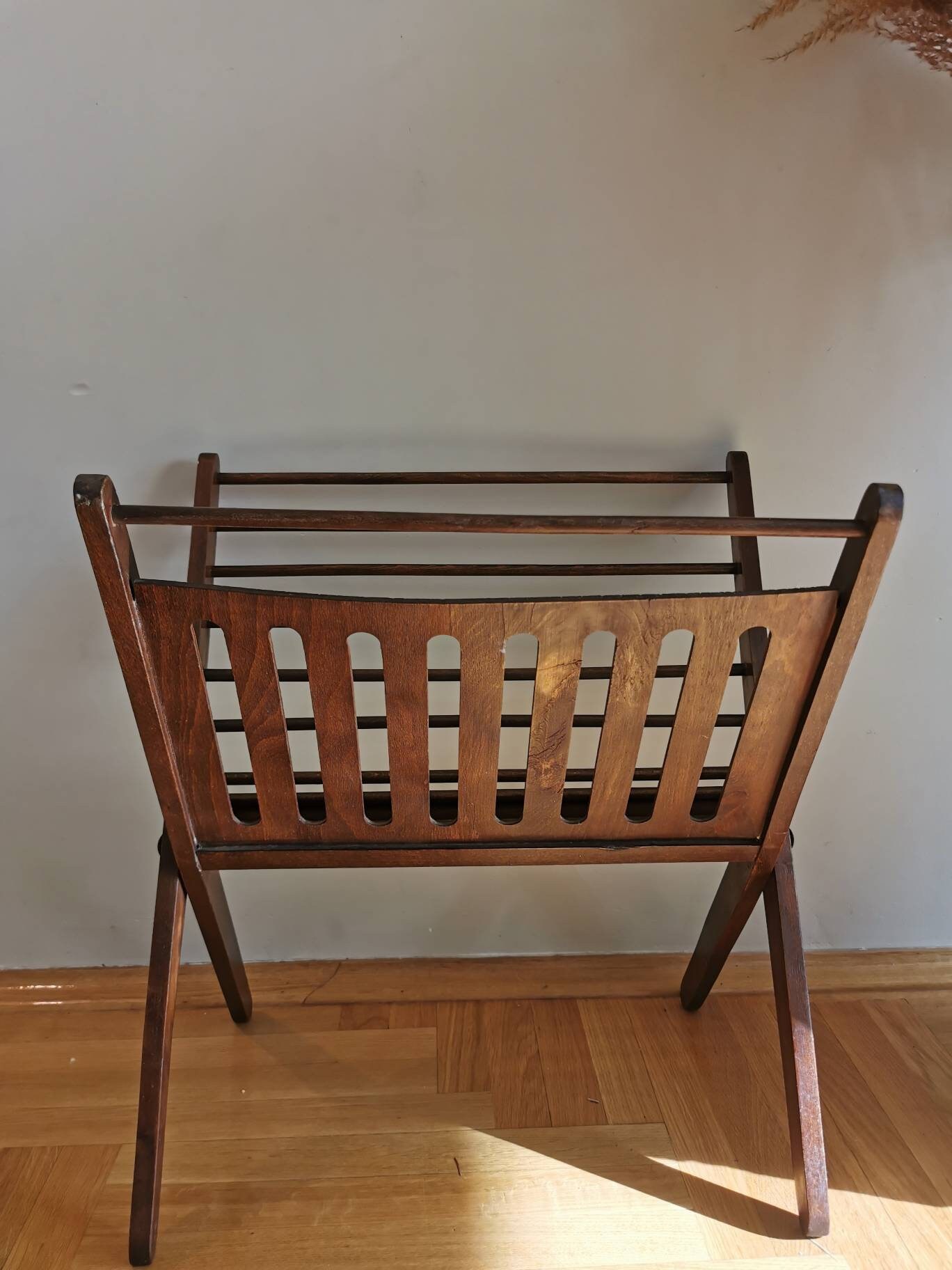 Niko Kralj Mid-century Wooden Magazine Rack - Stol Kamnik 1960s - Etsy