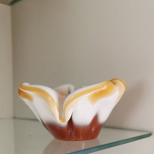 Mid-Century Ashtray made in Yugoslavia / Vintage Glass Ashtray / Home Decor