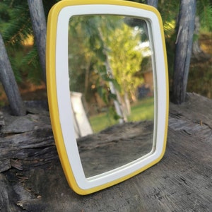 Vintage Mirror/ Mid Century Bathroom Mirror/Vintage makeup mirror