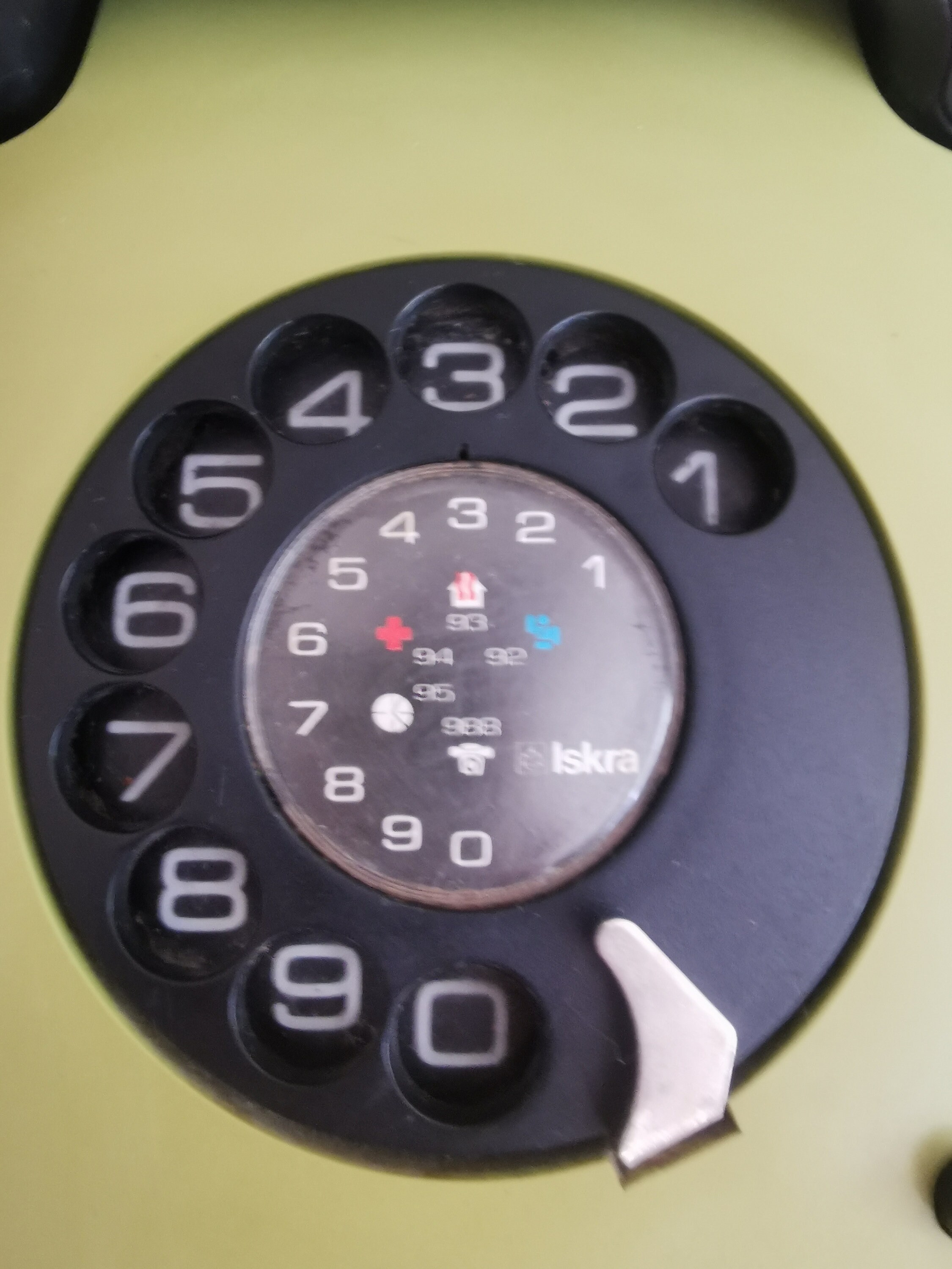 Iskra ETA 80 グリーンフォン：1978年製ユーゴスラビア固定電話 - Etsy 