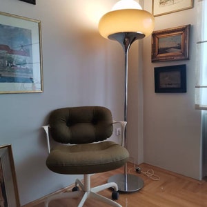 Popular Vintage Harvey Guzzini "Jadran" Floor Lamp from the 70s/Space Age  Floor Lamp/Mid Century Floor Lamp Meblo for Harvey Guzzini /