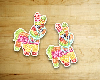 Piñata Party Sticker //Vinyl sticker, cute stationery, planner stickers, Food Stickers, Mexico, Fiesta Sticker, Cinco De Mayo