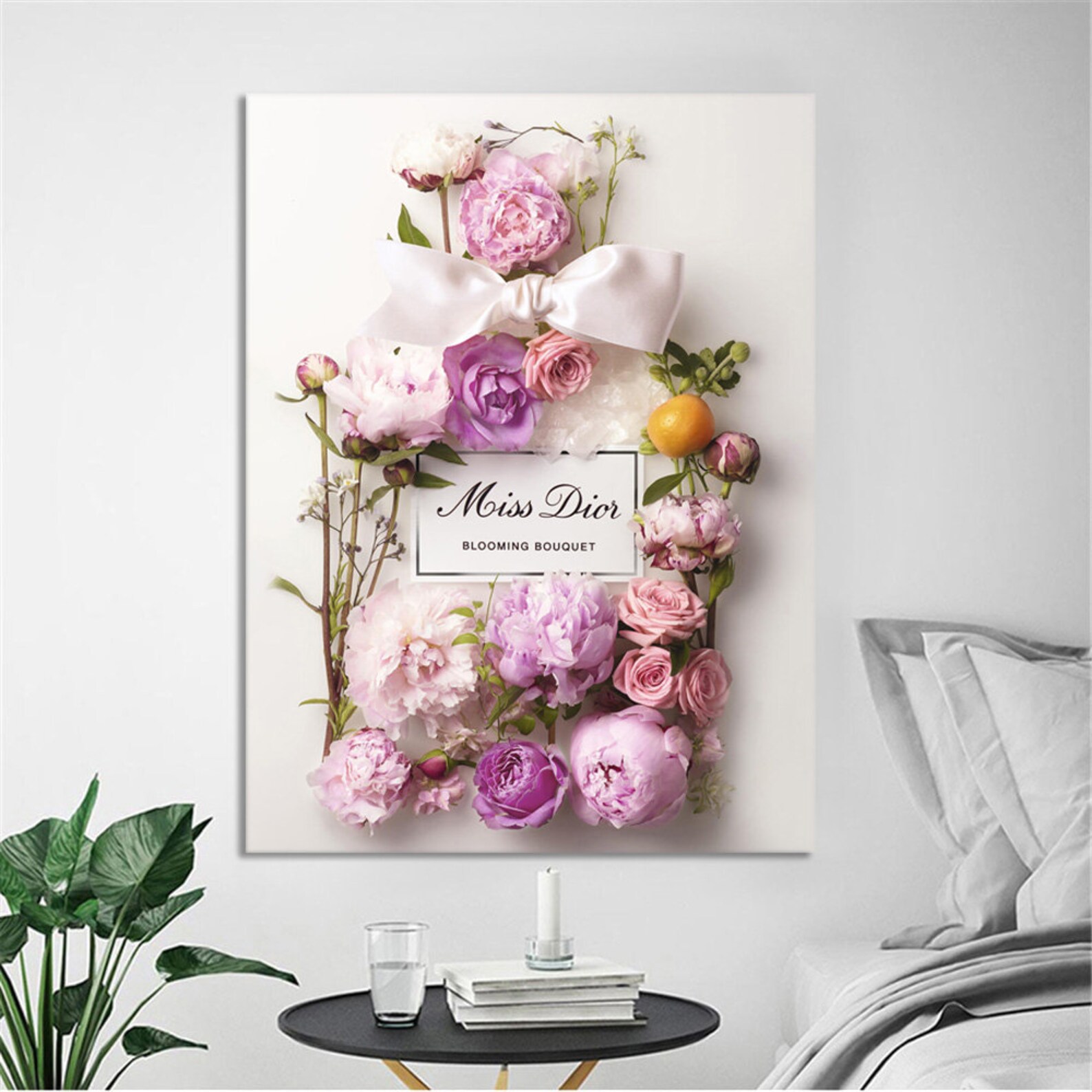 DIOR Wall art décor. Wall decoration. Canvas Dior wall print Etsy