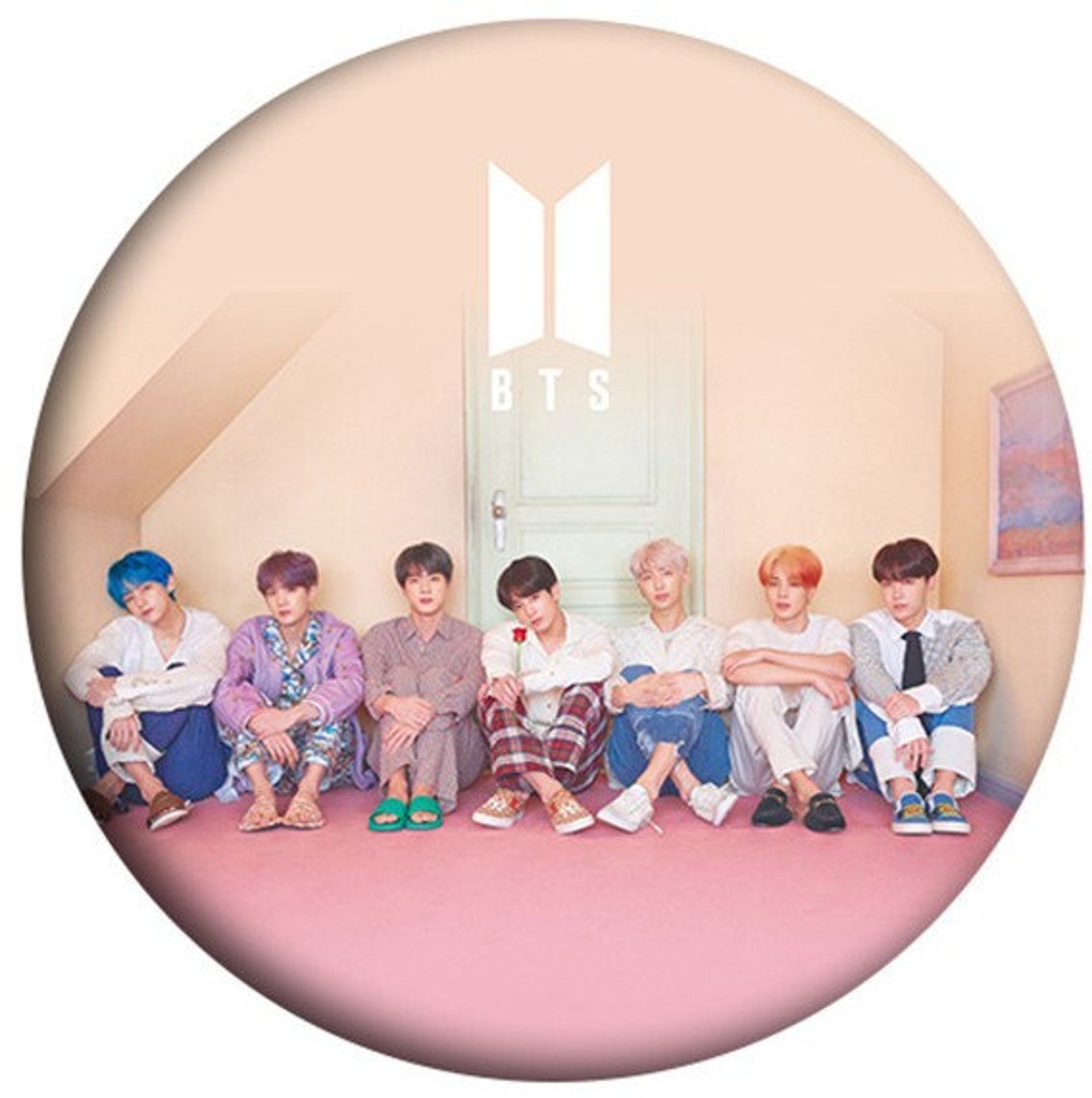 BTS Dynamite Enamel Pins Badge Cute Pin Jin SUGA Jhope RM Etsy