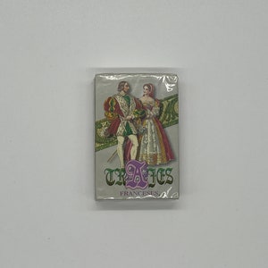 Cartas de jogar trajes franceses vintage (Trajes Franceses) de Gilberto de Paris (publicado pela Fournier na Espanha) Moda dos séculos XVI e XVII