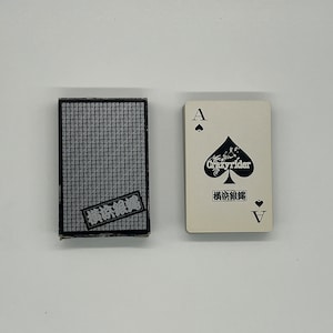 Rare (1985) The Crazy Rider Playing Cards di Nintendo (pubblicate in Giappone) Rock & Roll Music Band Playing Cards (King Record Co Ltd)