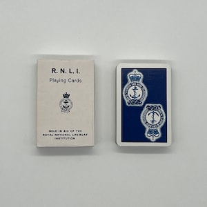 vintage (années 1960) Royal National Life Boat Institution Cartes à jouer (cartes de charité) Cartes à jouer (édité au Royaume-Uni)
