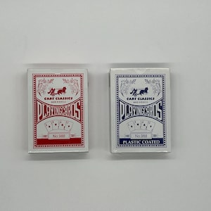 Cart Classics speelkaarten uitgegeven door Bin Wang Playing Card Company (Made in China) Standaard speelkaartenspel (Poker, Canasta, Bridge)
