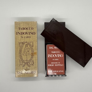 DAL NEGRO NOVECENTO CARTOMANZIA タロットカード