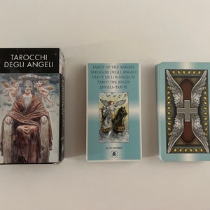 Vintage (2000s) Tarot de los Ángeles (Tarocchi degli Angeli) de Arturo Picca - Lo Scarabeo - Edición Limitada Italiana