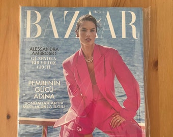 Harper's Bazaar Magazine Turkey - SEPTEMBER 2022 - Harper's Bazaar Turkiye - Cover 1: Alessandra Ambrósio - Fashion Magazine