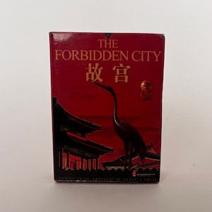 ヴィンテージ 故宮博物院 中国北京 (ヴィンテージ トランプ) ポーカー 54 カード (中国東洋トランプ)