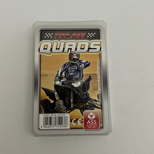 Spielregel ASS Top Ass Playing Cards (ATV Quad Playing Cards) Radical Sports Cards