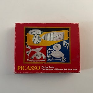 RARE (1996) Carte da gioco del Museo d'Arte Moderna Pablo Picasso (MoMA) (Françoise Gilot con Paloma e Claude del 1951) Cubismo e Surrealismo
