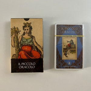 Vintage (2004) Das kleine Orakel (Il Piccolo Oracolo) Herausgegeben von Lo Scarabeo (Tarot) RARE Italienisches Orakel (Deck Out of Print)