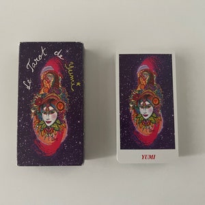 Vintage (2002) Le Tarot de Yumi di B.P Grimaud (pubblicato in Francia) Carte Oracolo Divino Femminile (Carte dei Tarocchi Interculturali) Mazzo OOP raro