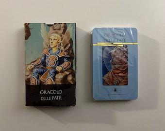 Vintage (2004) Fairies Oracle (Oracolo delle Fate) by Lo Scarabeo (Tarot) RARE Deck Out of Print (Fantasy Folklore) Limited Edition
