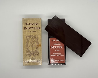 Vintage Tarocco Indovino (1979) by Dal Negro (FIRST EDITION) Rare 