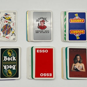 Set Vintage Jokerkarten (klassische Spielkarten) Jokerkartensammlung (Ersatzkarten) Wechselkarten (Kunst & Handwerk) Kartenset - Lot 20