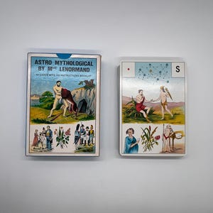 vintage (années 80) Astro mythologique de Mlle Lenormand (édité par B.P. Grimaud) Fabriqué en France (Cartes divinatoires) Tarot divinatoire