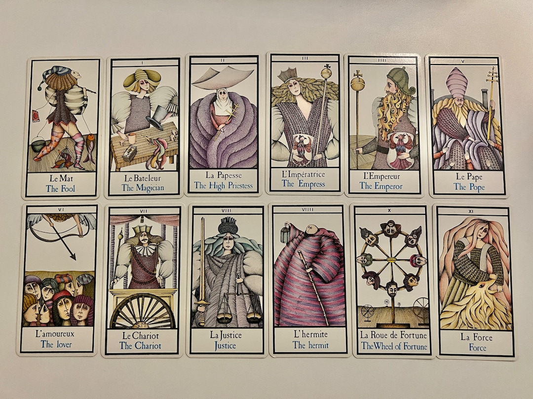 Maddonni Tarot Cards マドーニ タロットカード Minor Arcana Single Card (tarot Maddonni 1981) French Tarot by