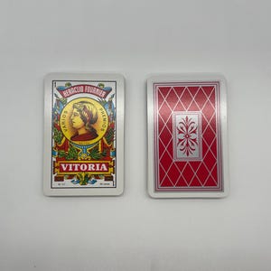 Classic Spanish Playing Cards (50 cards) by Fournier (Traditional Baraja Española) Published in Spain (Naipe Español)