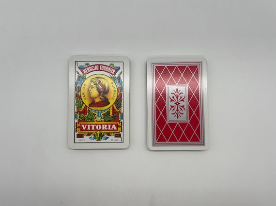 Classic Spanish Playing Cards (50 cards) by Fournier (Traditional Baraja Española) Published in Spain (Naipe Español)