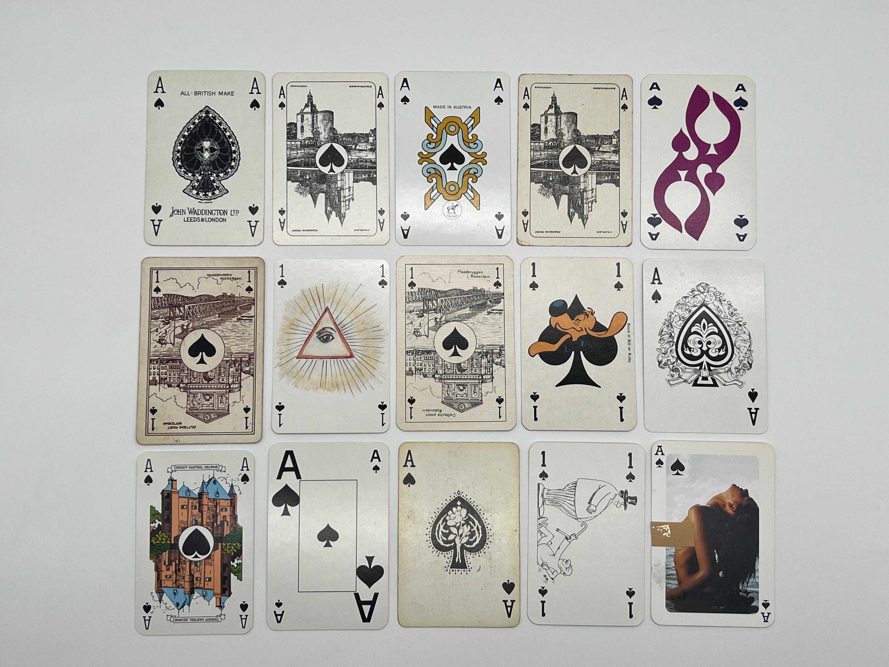 Ace of Spades Cards Lot - Etsy