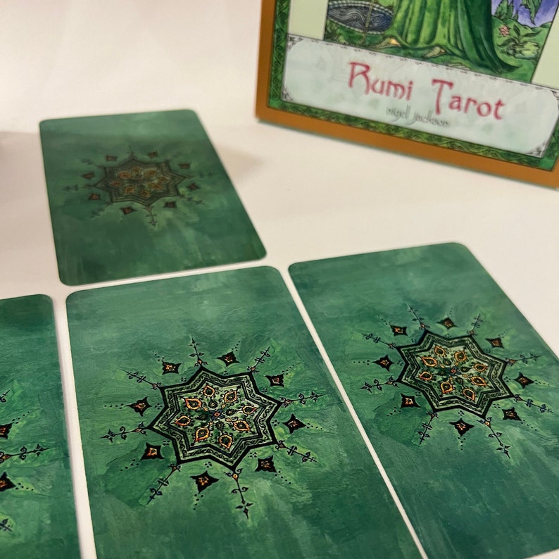 Rumi Tarot by Nigel Jackson book Cards Islamic Tarot Etsy Canada