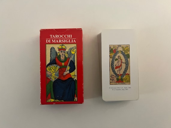 Vintage (2001) Tarot of Marseille (tarot Marsella) Tarocchi Di