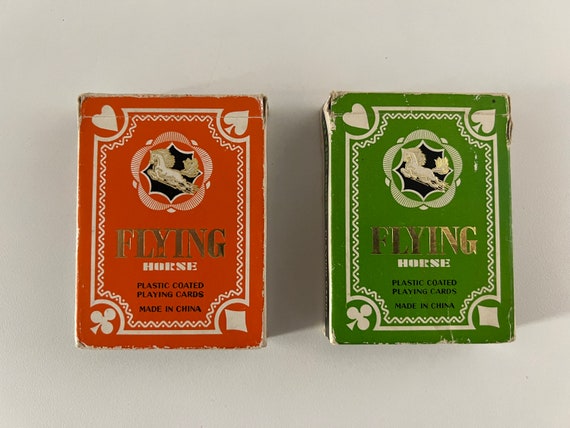 Vintage Flying Horse Playing Cards - Published in Shanghai Vintage Flying Horse Playing Cards - Published in Shanghai