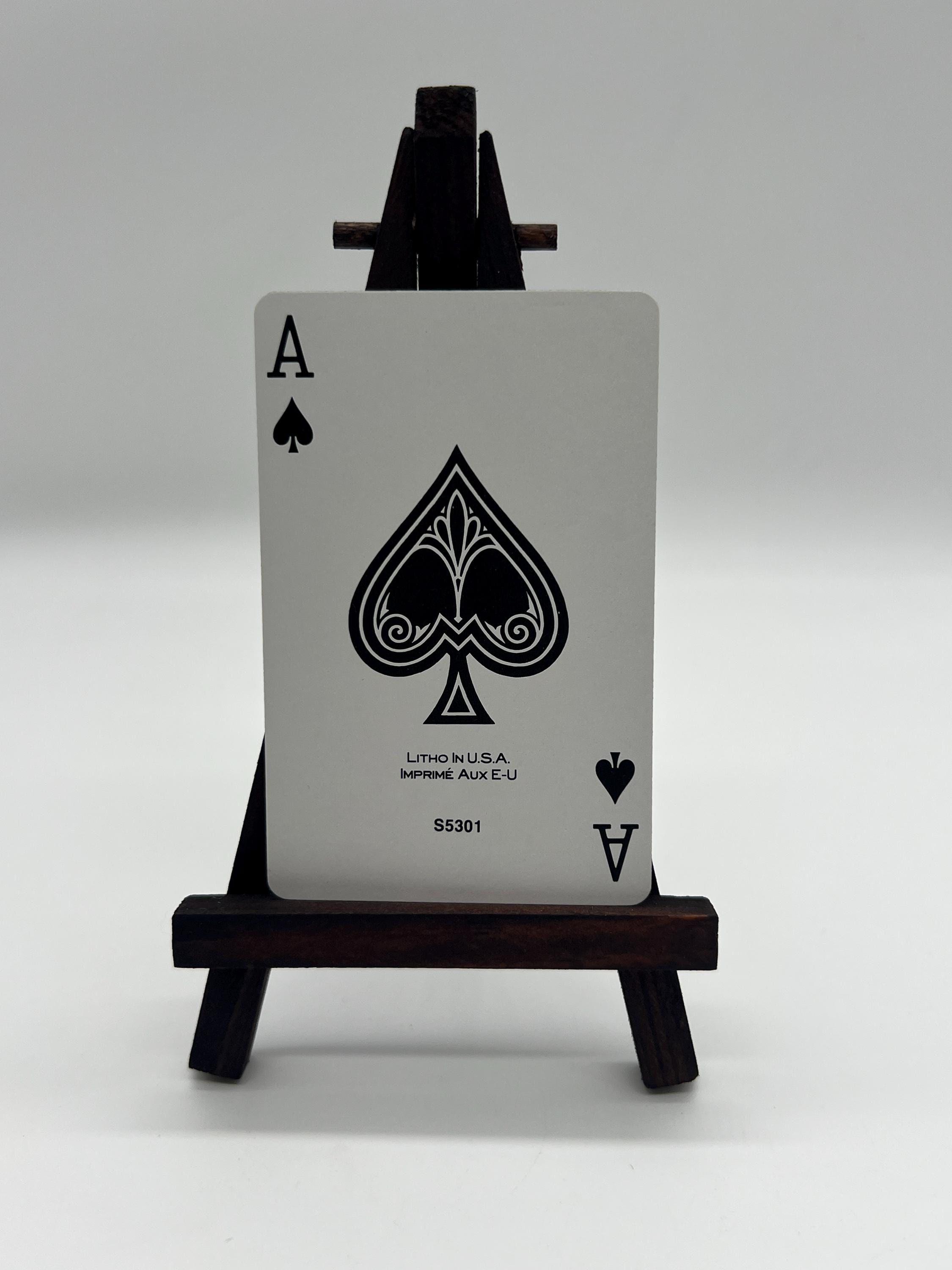 ヴィンテージ スペードのエース トランプ（シングルデスカード