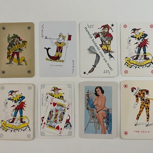 Cartes à jouer vintage Joker - Carte unique - Collection Joker - Cartes à échanger - Remplacement - Travaux manuels - Lot 31