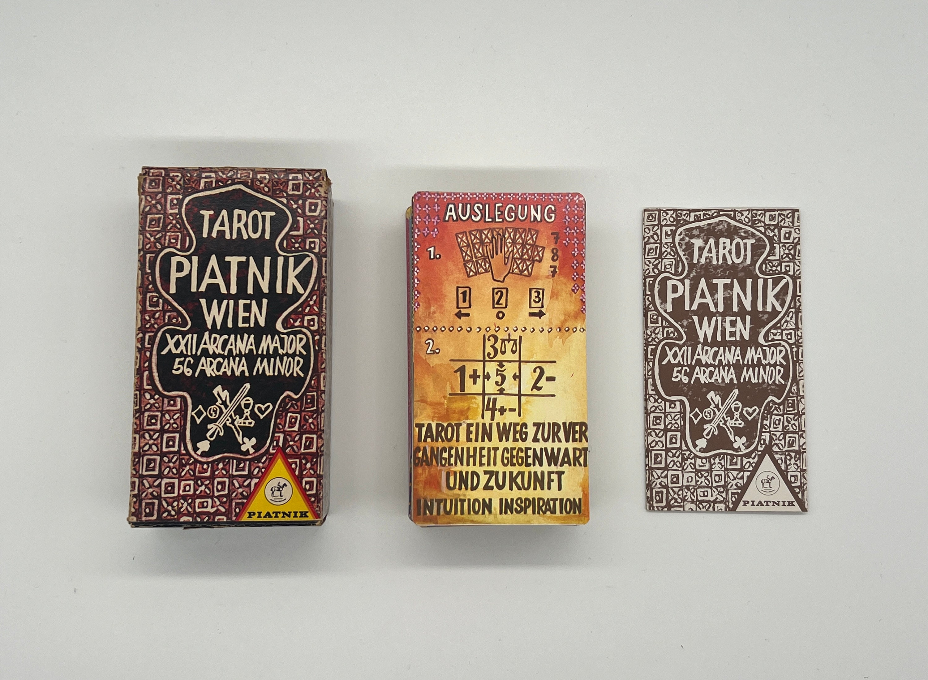 RARE Tarot Piatnik Wien rudolf Pointner Tarot Published by Piatnik 