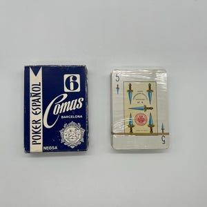 Poker Español Playing Cards by Naipes Comas NEGSA (Spanish Poker Cards) Traditional Playing Cards (Published in Spain)