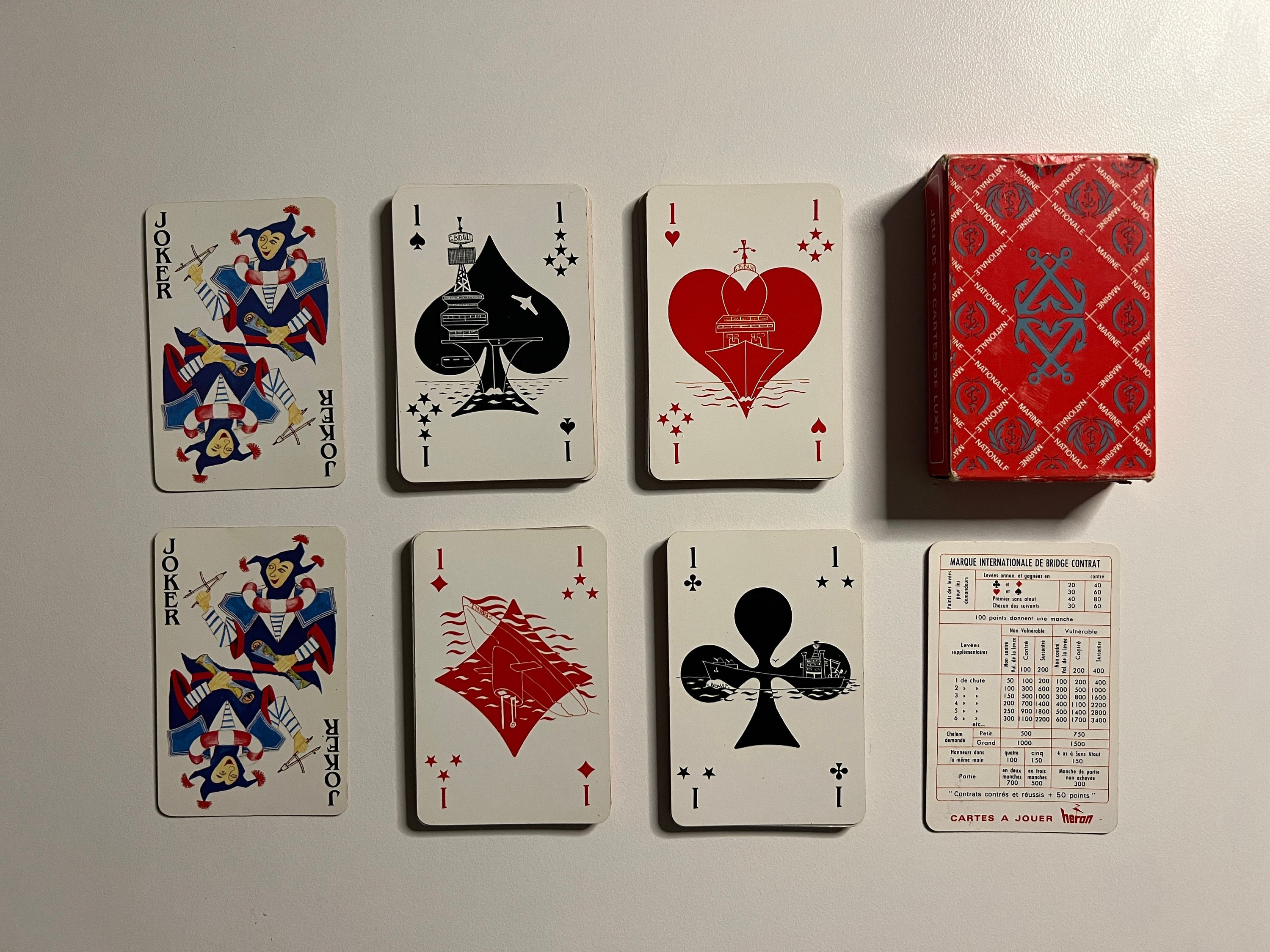 Cartes à Jouer Héron — The World of Playing Cards