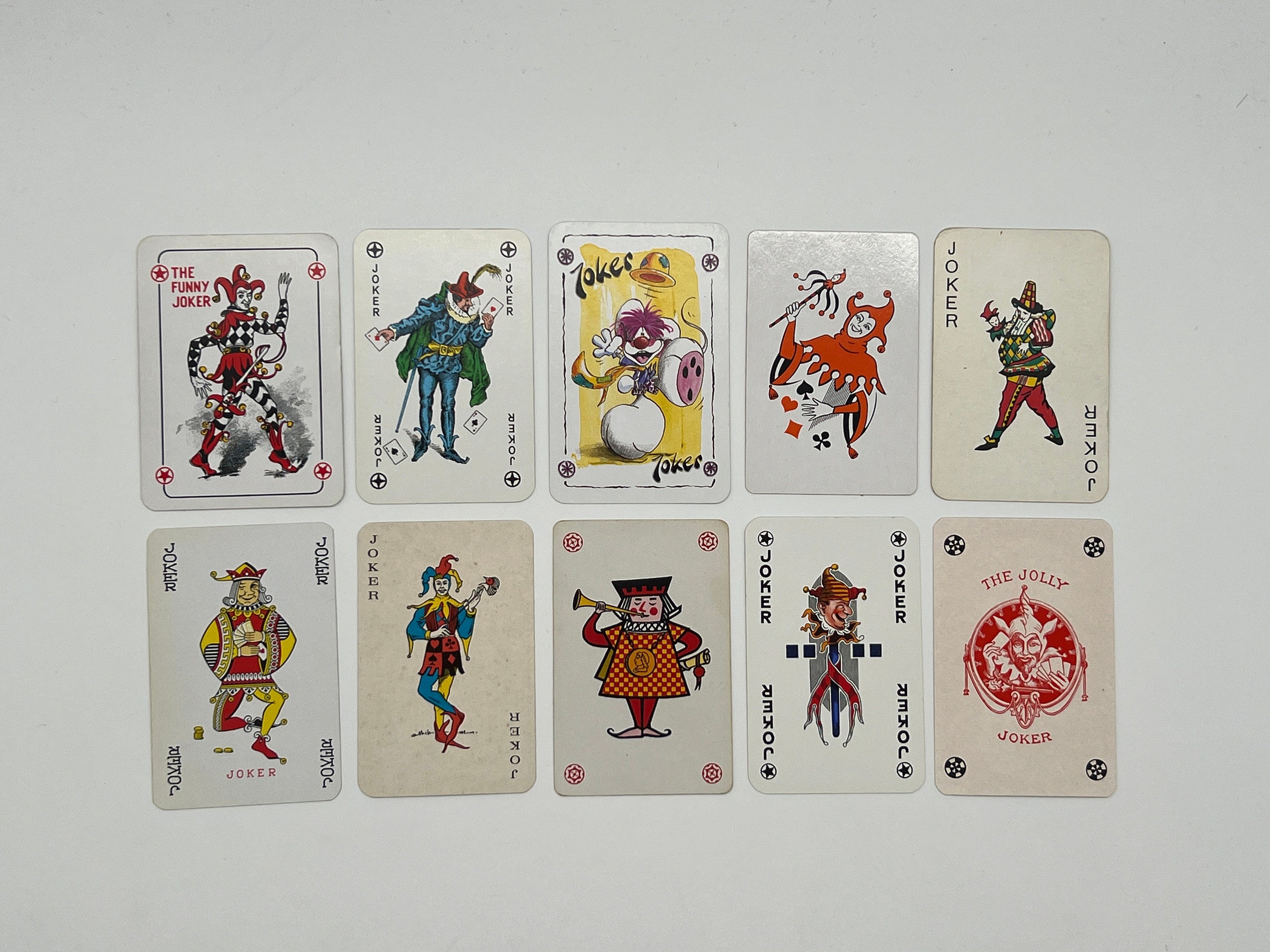 JOKER D & PHOENIX CLUB CARDD-1X セット Vintage Joker Cards (classic Playing Cards) Joker Card Collection