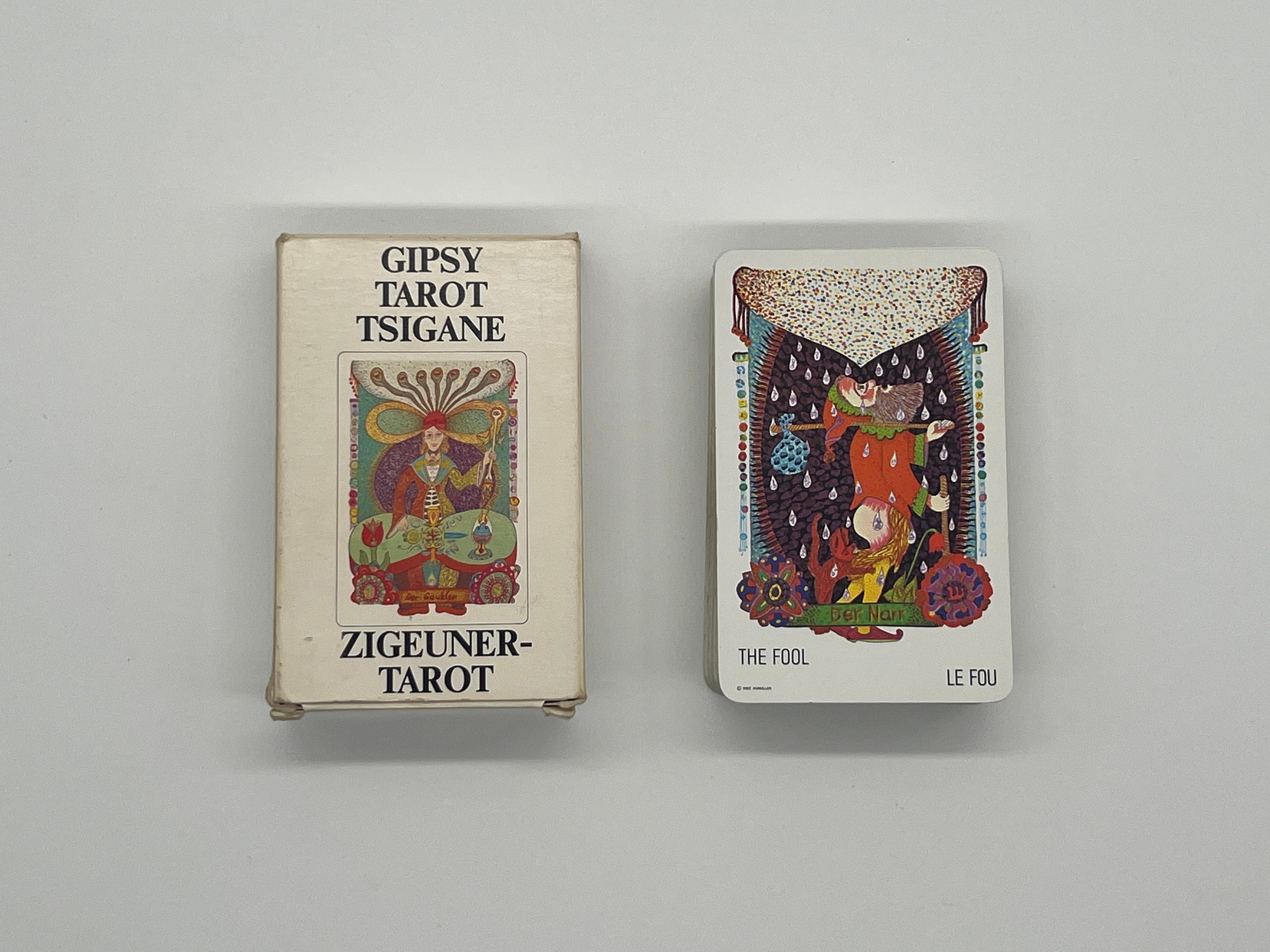 RARE Gipsy Tarot Tsigane zigeuner Tarot Published in 1982 by - Etsy