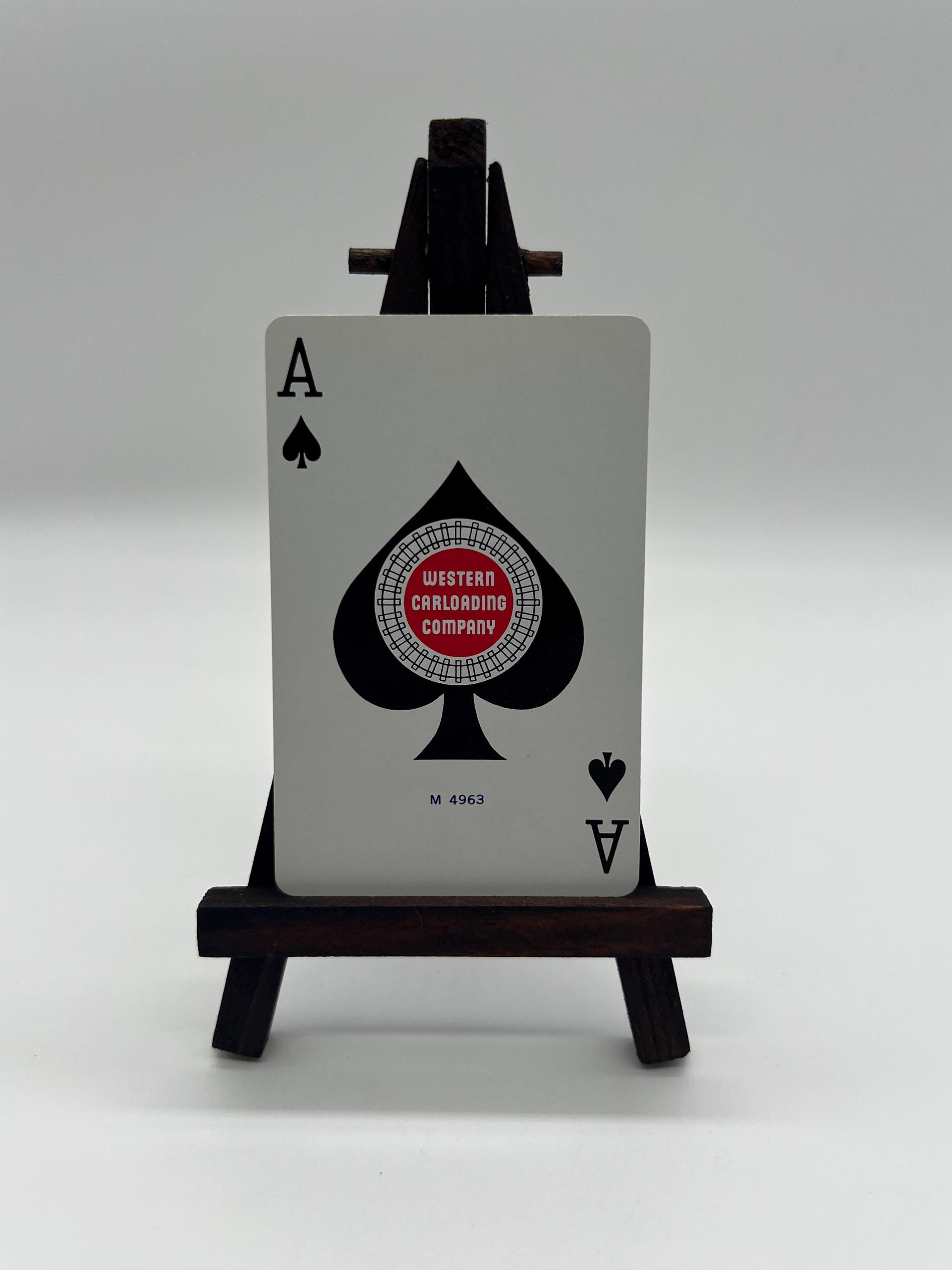 Vintage Ace of Spades Playing Cards (single Death Card) Spadille
