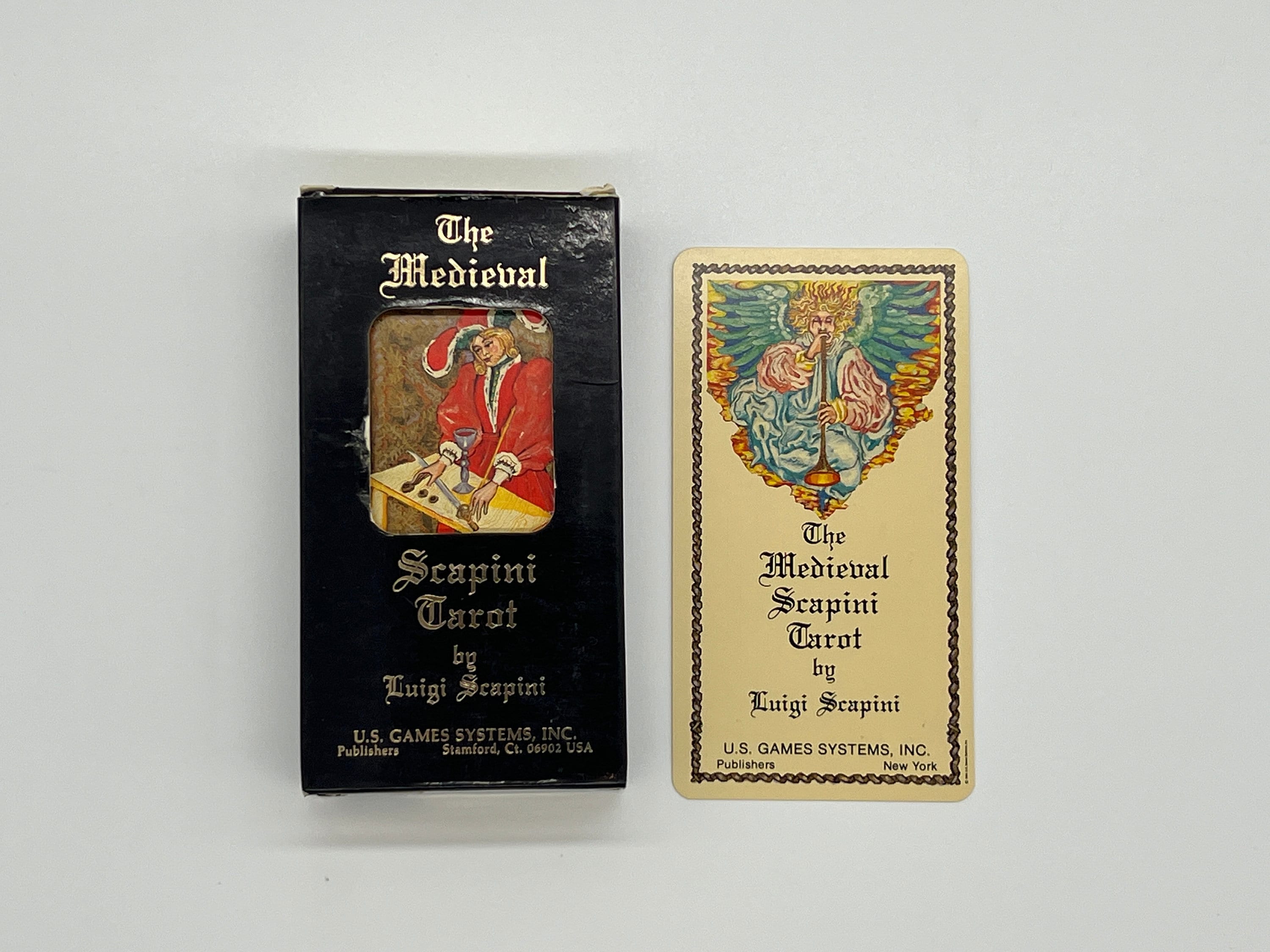 The Medieval Scapini Tarot (1985) by U.S. Games Systems The Medieval Scapini Tarot (1985) by U.S. Games Systems