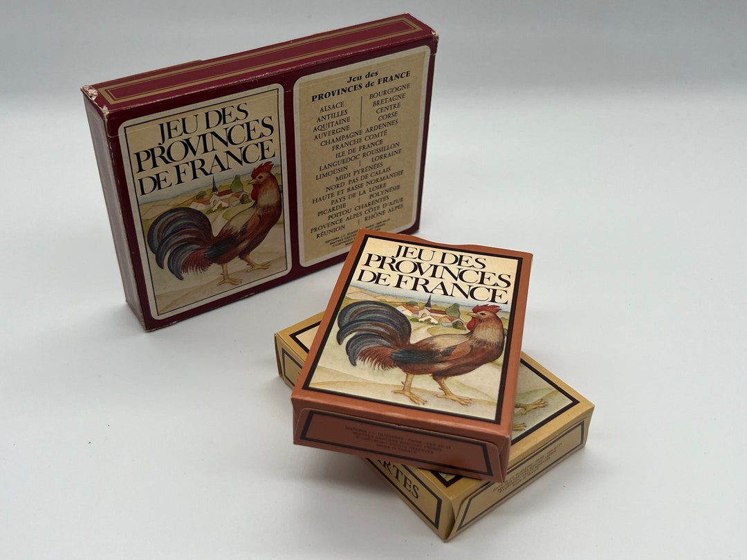 Jeu De L'oie Ancien – Provinces De France, édition Derveaux 1960