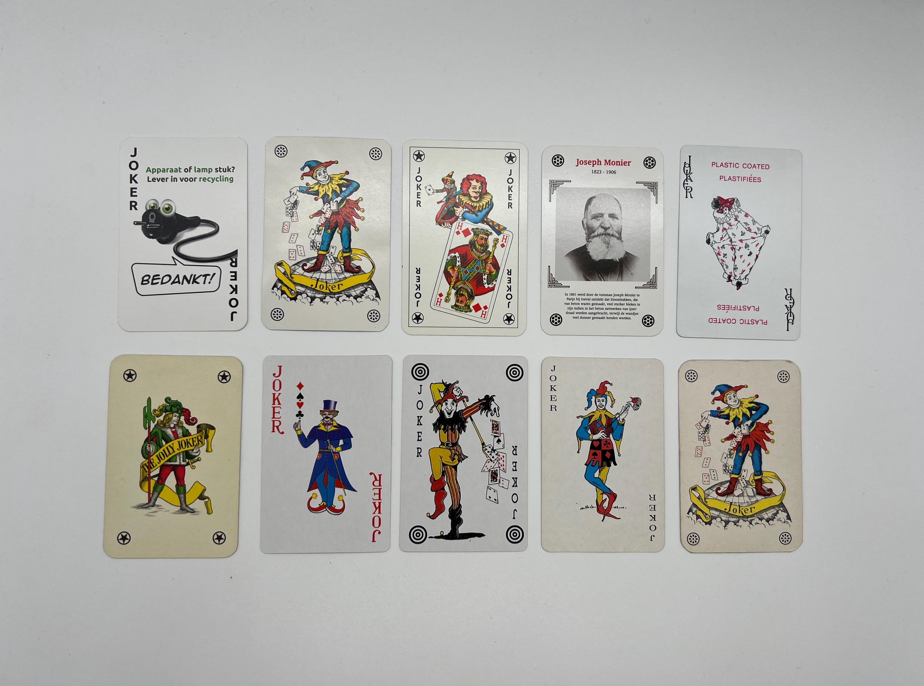 Vintage Joker Cards (classic Playing Cards) Joker Card Collection