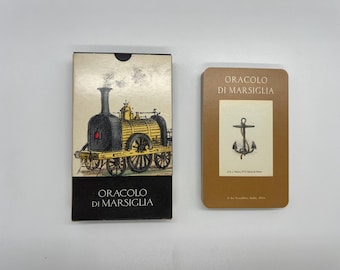 Vintage (2004) Oracle of Marseille (Oracolo di Marsiglia) by Lo Scarabeo (Tarot) RARE Deck Out of Print (French Oracle) Limited Edition