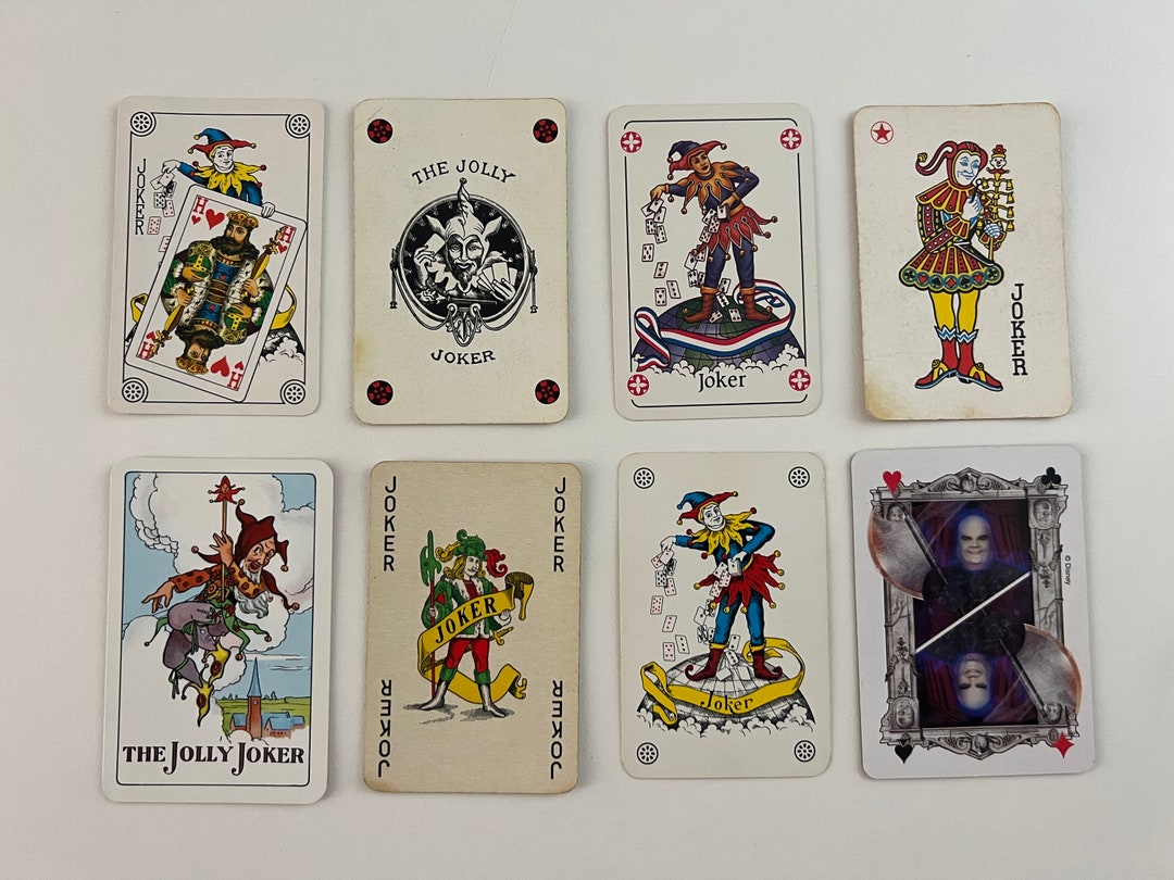 JOKERD 20th Anniversary カード Vintage Joker Playing Cards - Single Card - Joker Collection