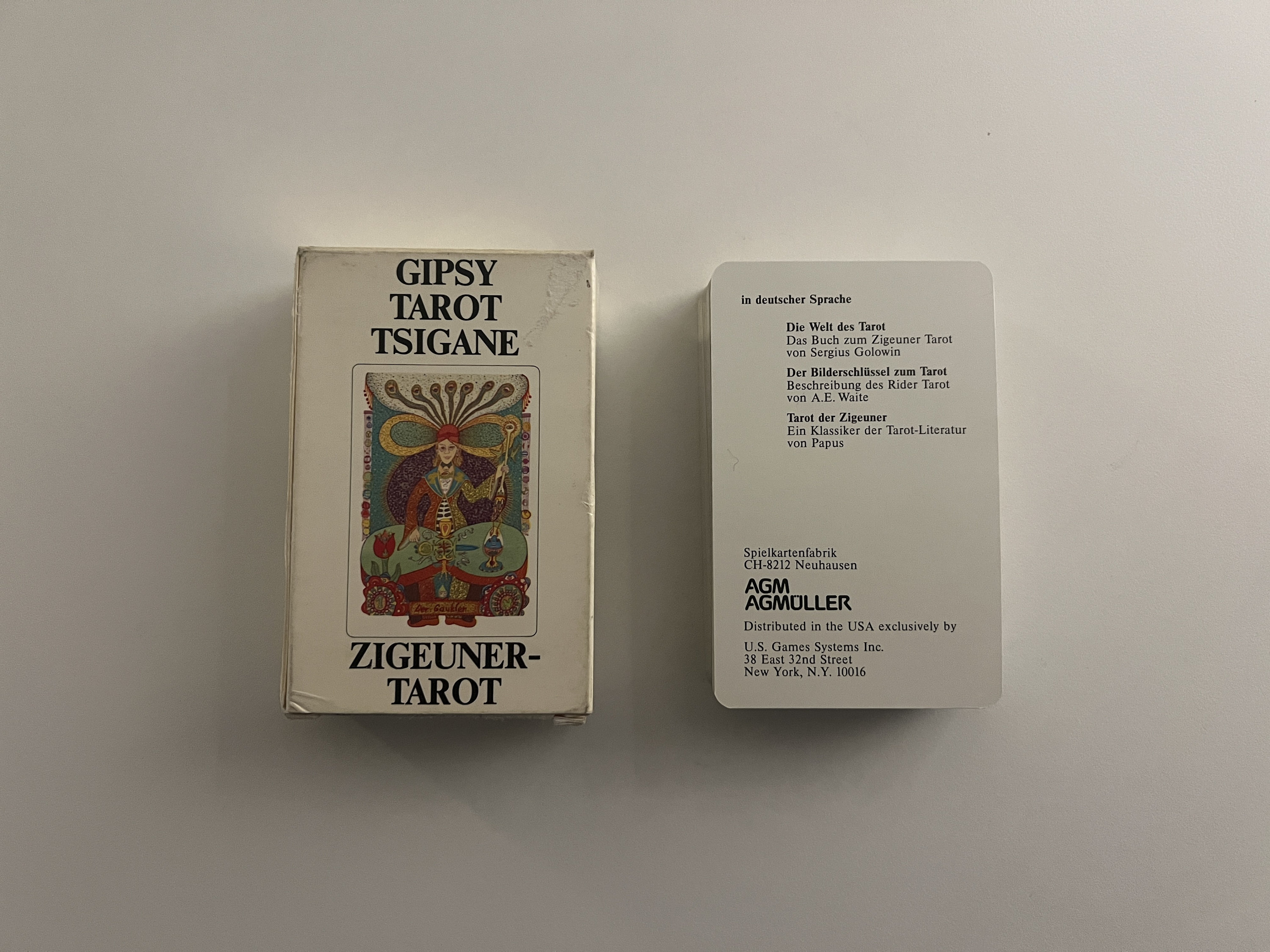 RARE Gipsy Tarot Tsigane Zigeuner-tarot 1982 New Age - Etsy Canada