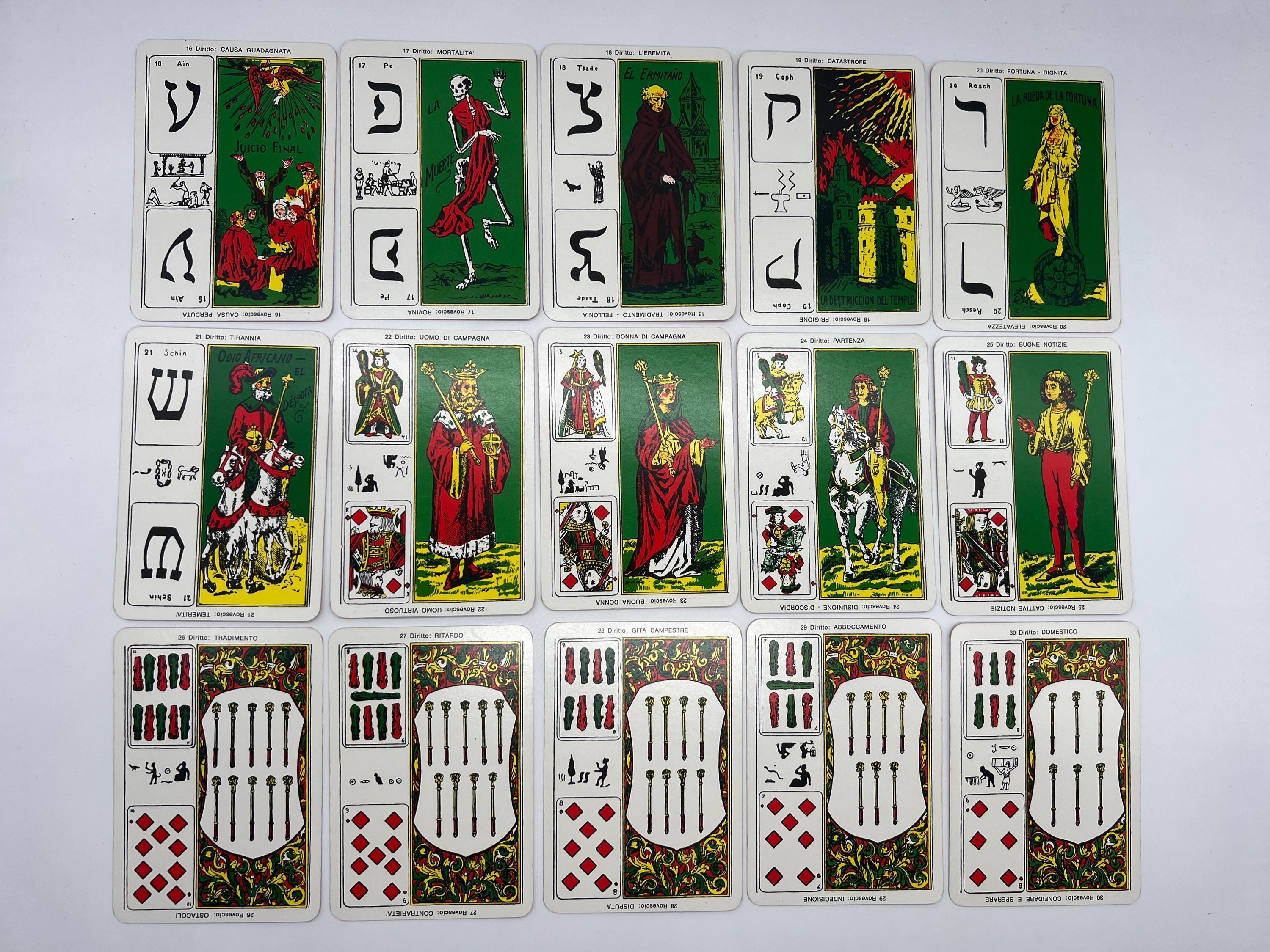 Vintage (1983) Tarocco Egiziano (egyptian Tarot) RARE Grand