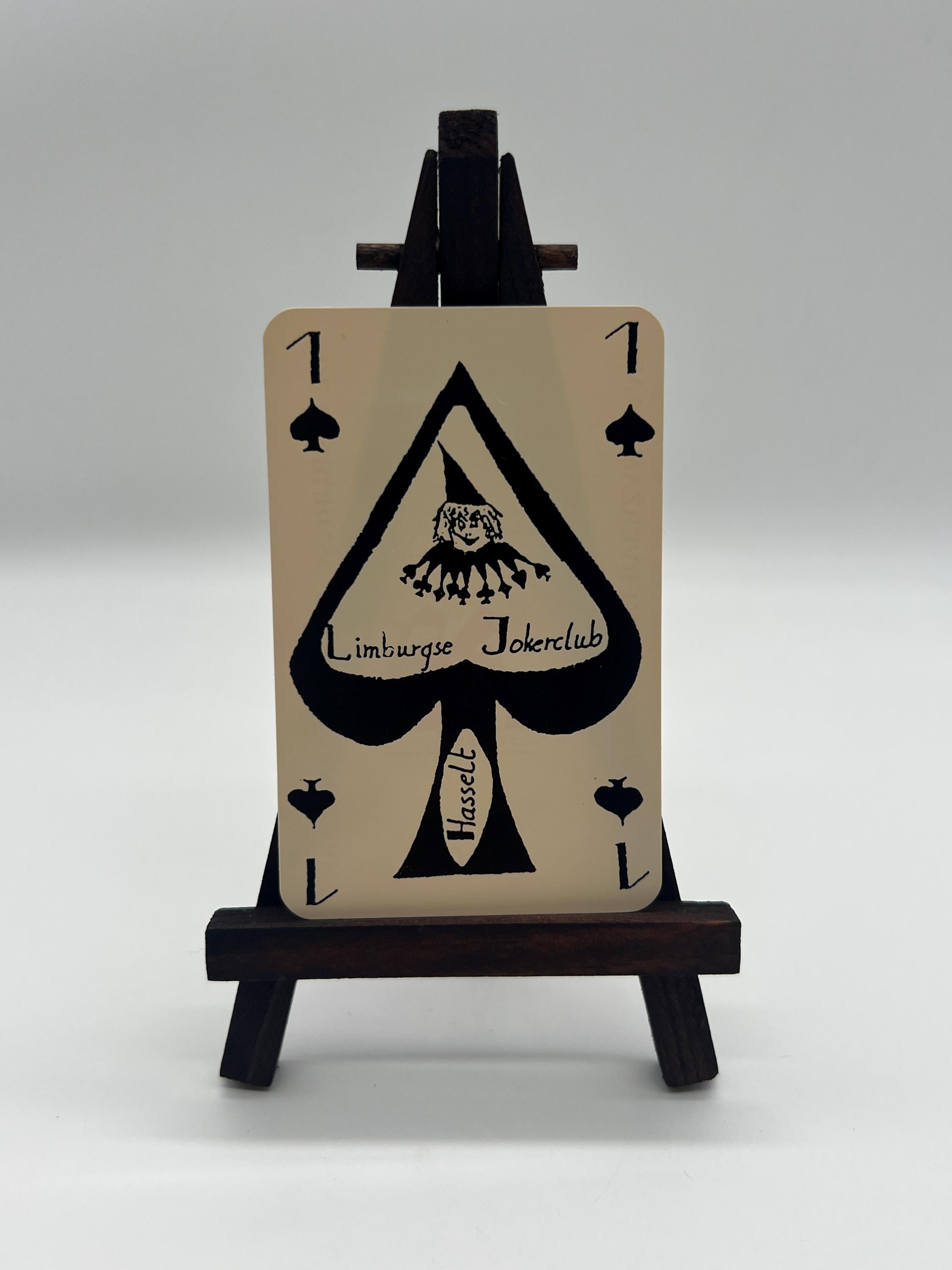 Vintage Ace of Spades Playing Cards (single Death Card) Spadille