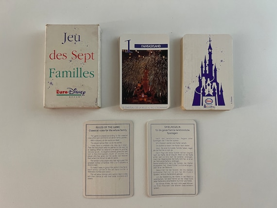 【セット】EuroDisney PLAYING CAARDS セット】EuroDisney PLAYING CAARDS（DISNEYLAND PARIS PLAYING