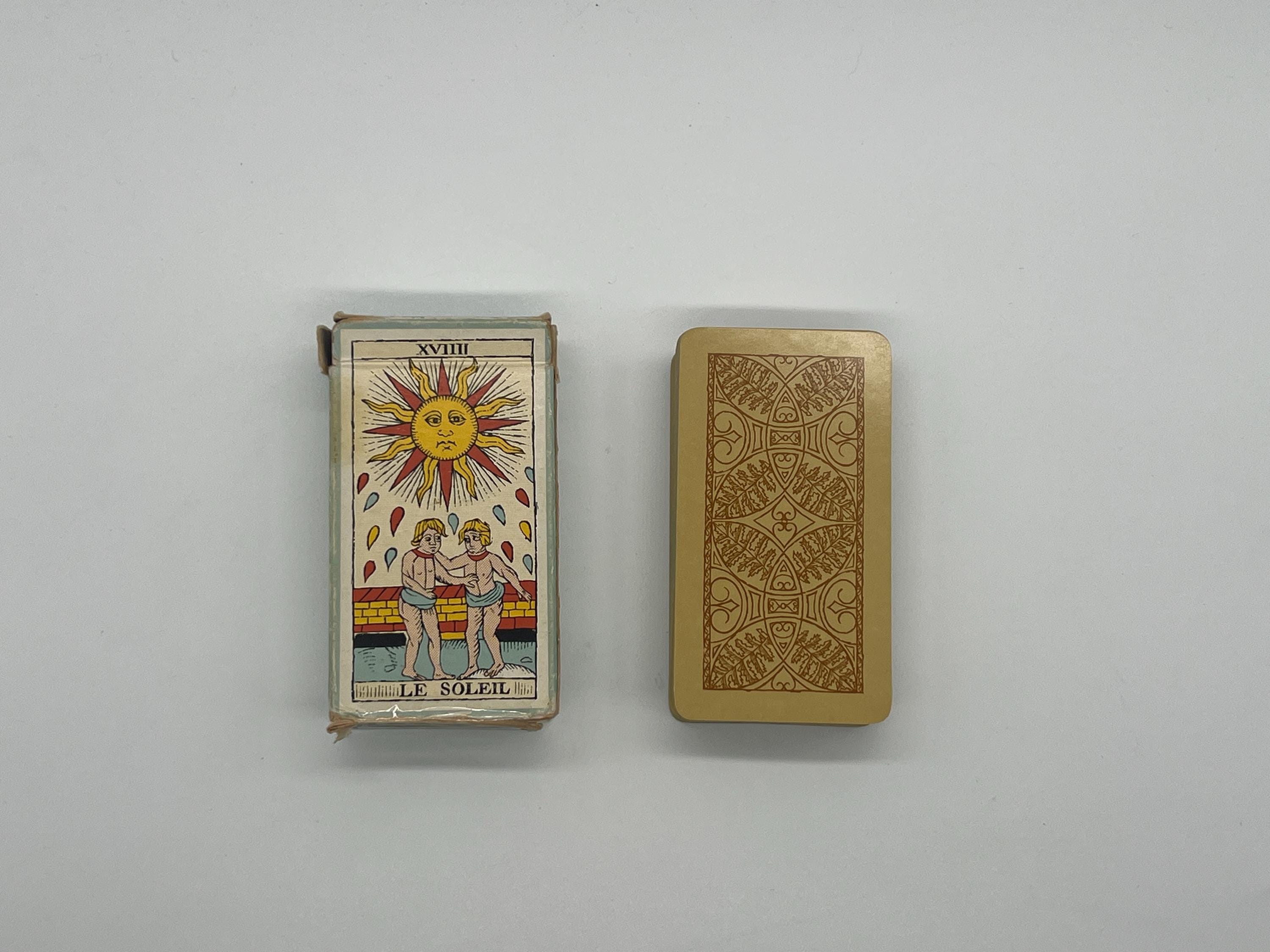 Vintage (1980) Tarot De Marseille by Nicolas Conver (1760 Edition